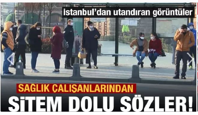 Sağlık Çalışanları İBB´ye İsyan Etti