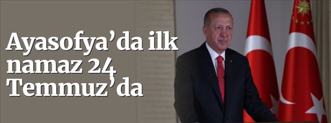 Ayasofya´da Tarihi Karar
