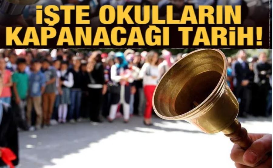 Okulların Kapanacağı  Tarih Belli Oldu