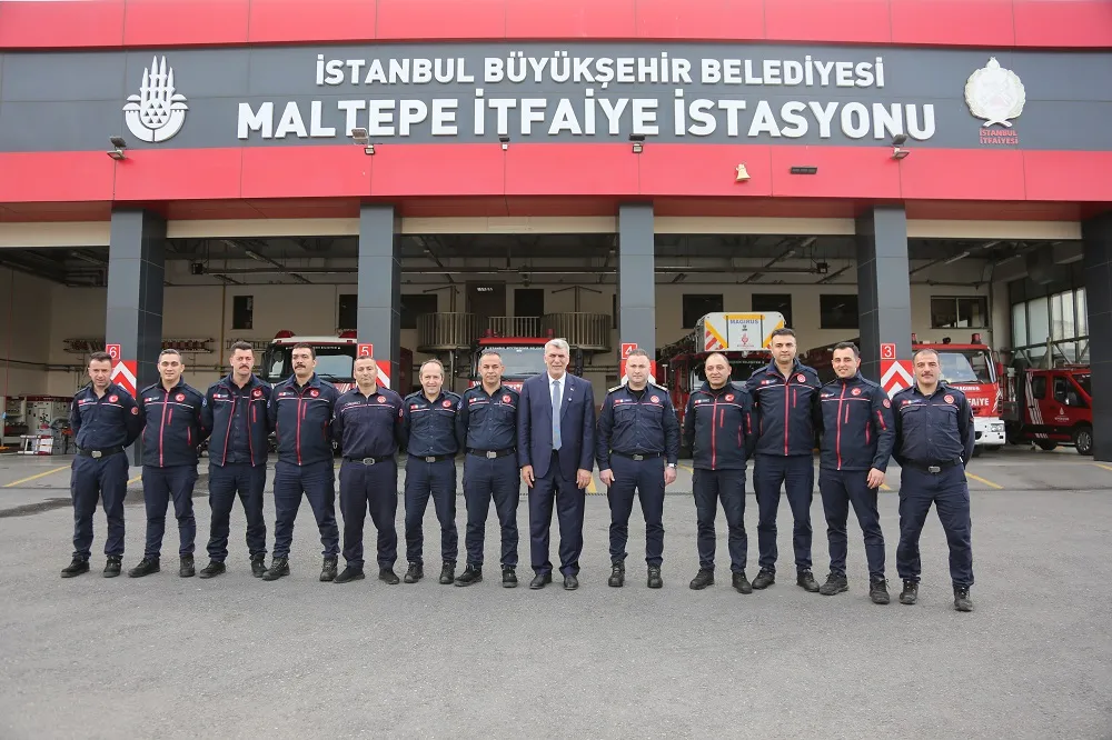 EKŞİ’DEN İTFAİYEYE ZİYARET 