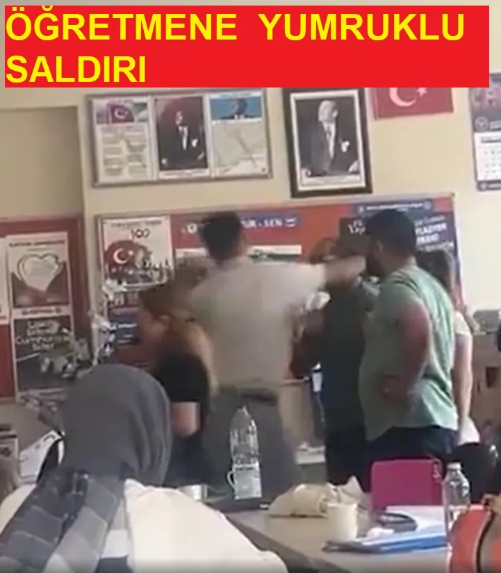 Kız Kardeşi Sınıfta Kaldığı İçin Öğretmeni Yumrukladı